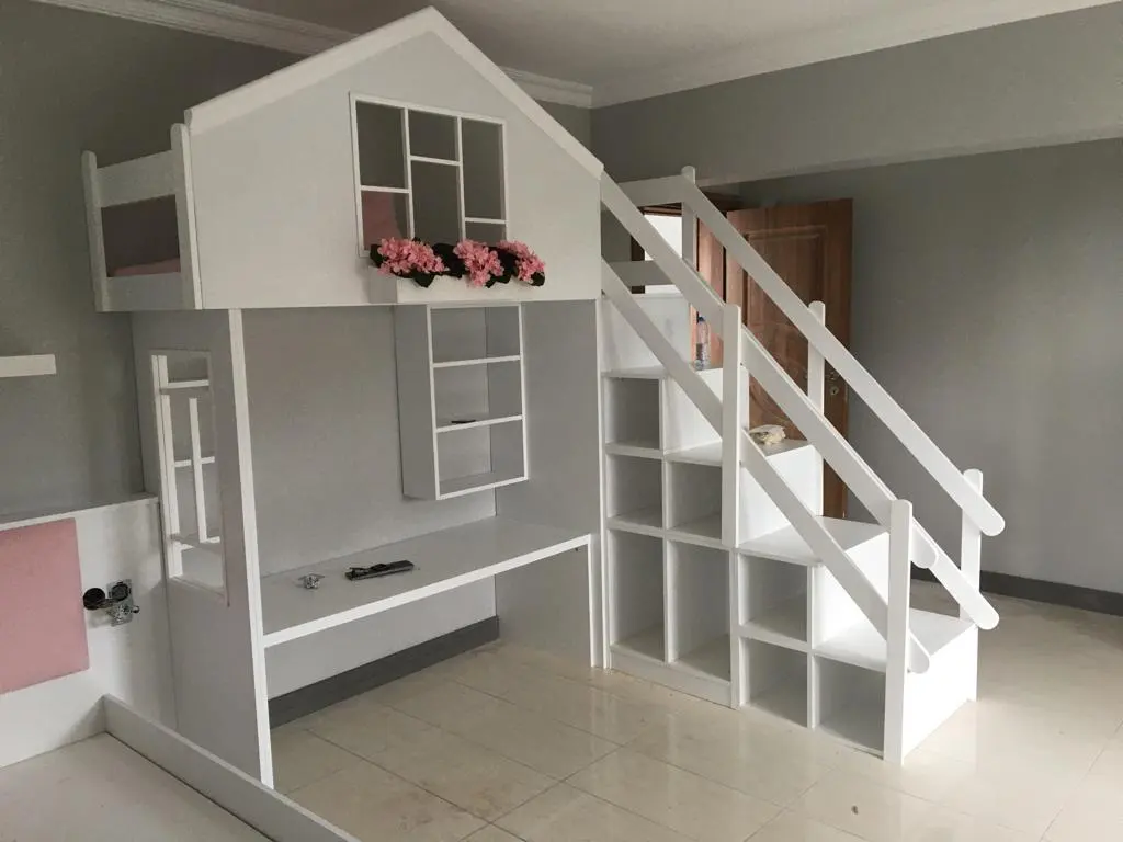 Elegant Craft-ın hazırladığı ev formalı uşaq çarpayısı